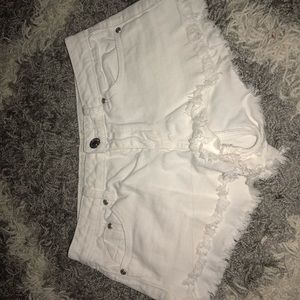 White shorts